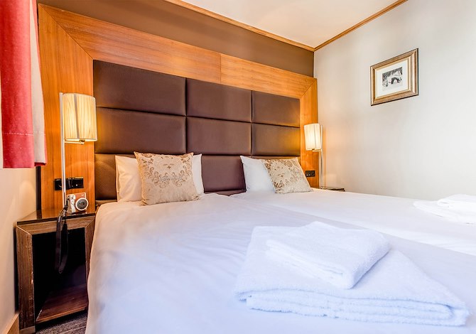 Slaapkamer Standard Nord : 1 volwassene in All inclusive - Hôtel Madame Vacances Ibiza 3* - Les Deux Alpes Venosc