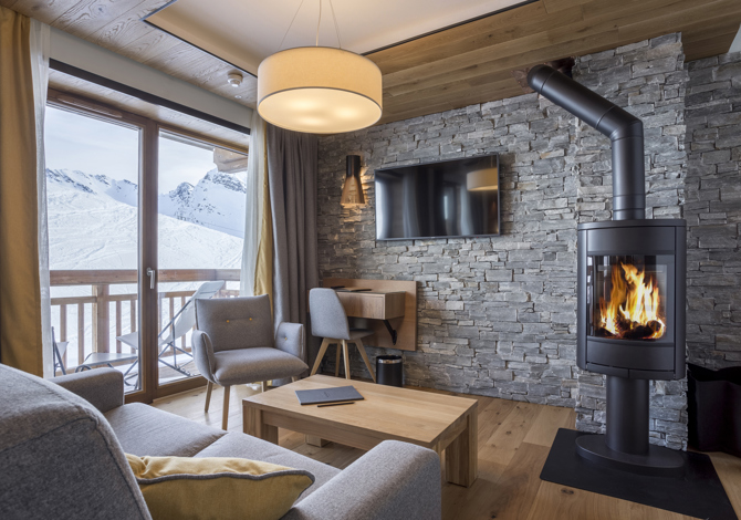 Suite 2 personen Junior Ontbijt - Hôtel Alparena 4* - La Rosière