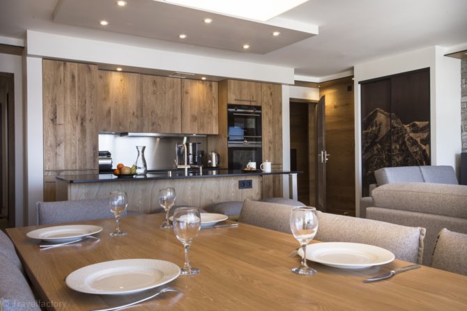 Suite 2 slaapkamer 6 personen Supérieure 1/2 Pension - Hôtel Alparena 4* - La Rosière