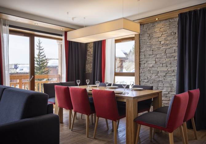 Suite 2 slaapkamers 4 personen Excellence Ontbijt - Hôtel Alparena 4* - La Rosière