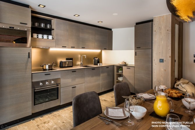 5 Kamer appartement 8 personen Haard of Houtkachel - Résidence Chalet Izia 5* - Val d'Isère Le Châtelard