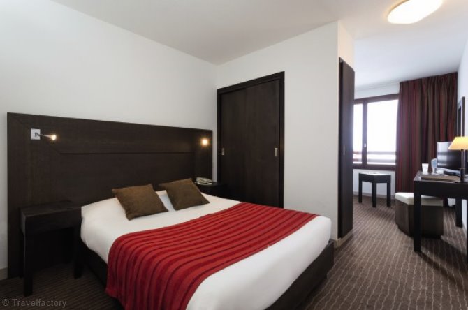 Kamer appartement 3 personen Privilege (2 volw & 1 kind) PC - Hotel Tignes Le Diva - Tignes Val Claret