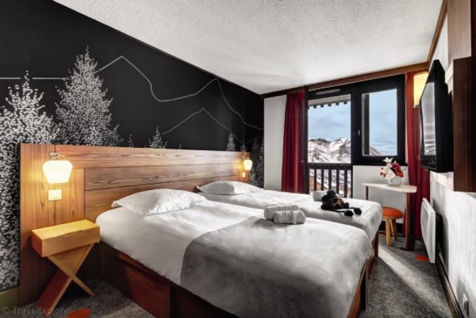 Kamer appartement 2 personen Privilege volledige pension kort verblijf - Belambra Clubs Avoriaz - Les Cimes du Soleil - Tout Compris - Avoriaz