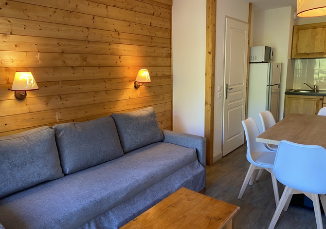 2 kamer appartement 4/5 personen - travelski home select - Résidence Les Bergers - Saint Sorlin d'Arves