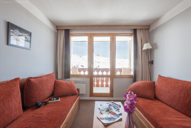 2-kamer appartement - 2 t/m 5 personen - Skissim Select - Résidence les Constellations - Plagne - Belle Plagne