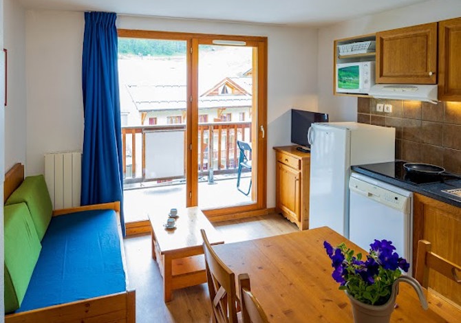 3-kamer appartement slaapnis - 4 t/m 8 personen - travelski home classic - Résidence Les Balcons de Bois Méan 3* - Les Orres