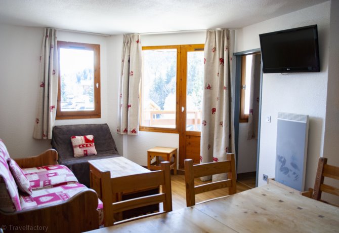 2 Kamers 2/4 personen - Résidence ~ le Grand Bois Courchevel - La Tania