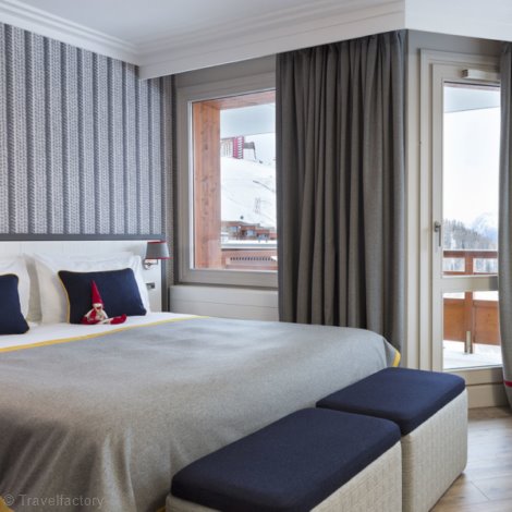 Communicerende Kamer appartement voor 4 personen met halfpension, niet restitueerbaar - Araucaria Hotel & Spa 4* - Plagne Centre