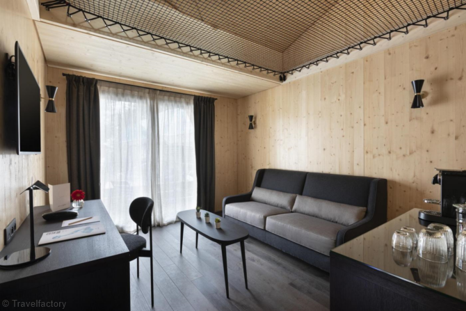 Duplex Tweepersoonskamer Ontbijt - Alban Hôtel & Spa 4* - La Clusaz