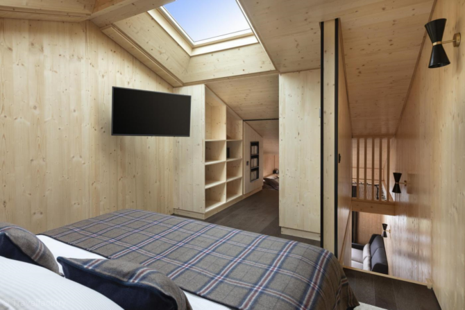 Slaapkamer 4 Personen Duplex niet-terugbetaalbaar - Alban Hôtel & Spa 4* - La Clusaz