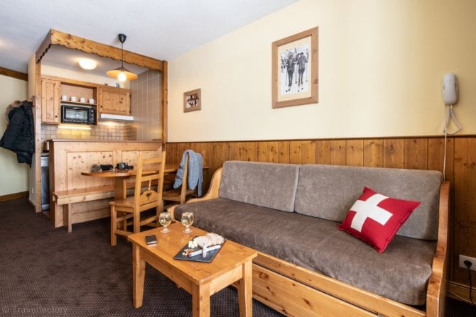 2-kamer appartement Comfort - 1 t/m 4 personen, vroegboekkorting - Résidence Le Cheval Blanc 3* - Val Thorens