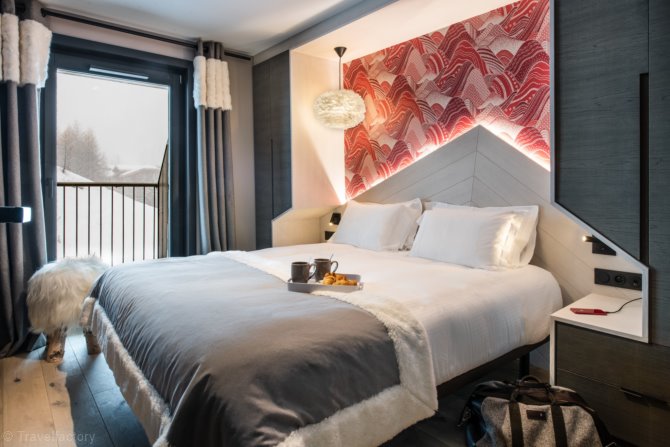 3 Kamer appartement 4 personen Houtkachel of houtkachel - Résidence Chalet Izia 5* - Val d'Isère Le Châtelard