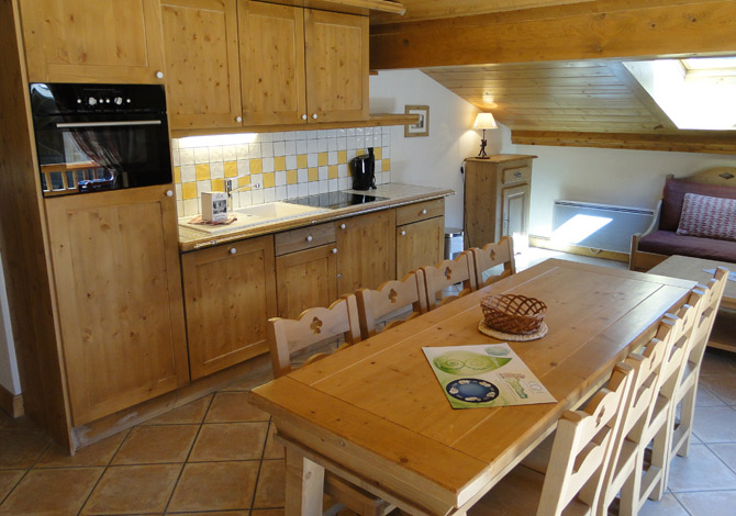 4 Kamers 8 personen Duplex - Résidence CGH & SPA - Résidence Boutique Le Hameau de Pierre Blanche 5* - Les Houches