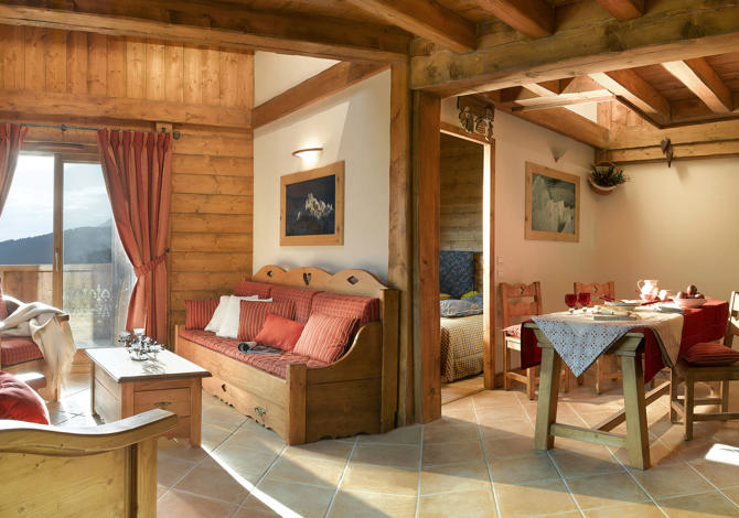 5 Kamer Duplex 8/10 Personen - Résidence CGH & SPA L'Orée des Cimes 4* - Vallandry