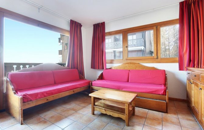 2-kamer appartement slaapnis - 0 t/m 7 personen - Résidence Odalys Le Front de Neige - Les Carroz d'Araches
