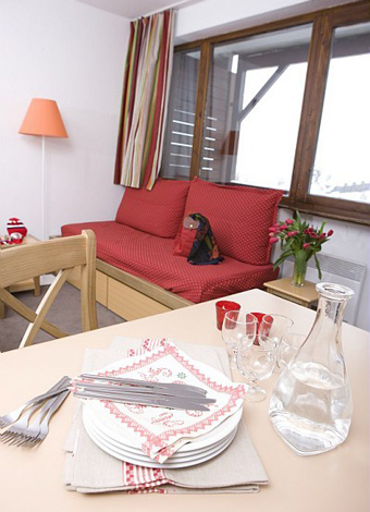 Appartement 1 slaapkamer, 4 personen Standaard - Résidence Pierre & Vacances Les Fontaines Blanches - Avoriaz