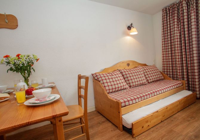3 Kamer appartement 7/8 personen - Résidence Club Odalys Le Rond Point des Pistes 2* - Tignes Val Claret