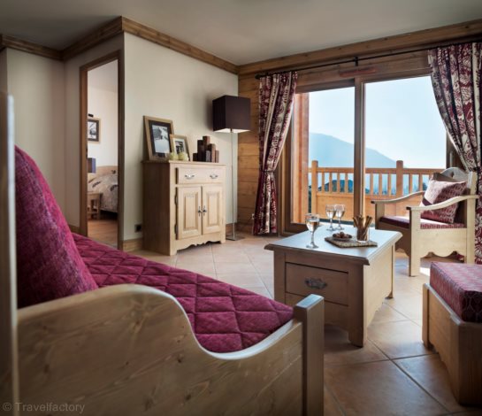 3-kamer appartement - 3 t/m 6 personen - Résidence CGH & SPA Les Chalets de Jouvence 4* - Les Carroz d'Araches