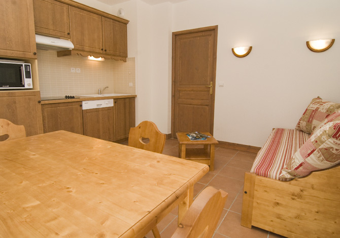 2-kamer appartement - 2 t/m 4 personen - Résidence Madame Vacances Le Vermont 3* - Valmeinier