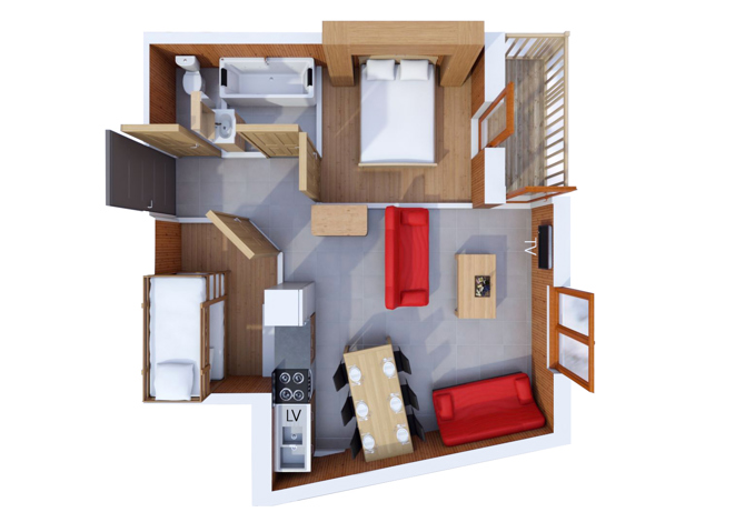 Résidence Les Balcons de Val Cenis Village 4* - Val Cenis Lanslevillard