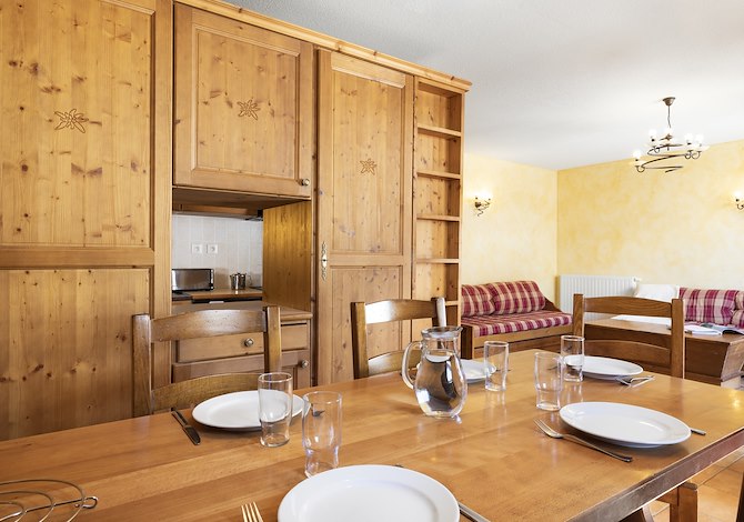 5 Kamer appartement 8/10 Personen - Résidence Les Balcons de Val Cenis Village 4* - Val Cenis Lanslevillard