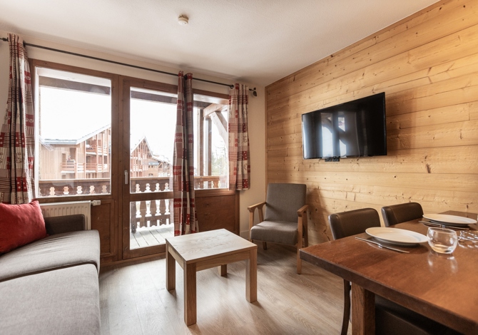 2 Kamers 2/4 Personen - Résidence Les Balcons de Belle Plagne & Spa 4* - Plagne - Belle Plagne