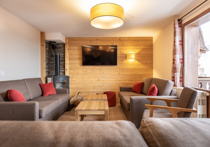 6 kamers 10/12 personen - Résidence Les Balcons de Belle Plagne & Spa 4* - Plagne - Belle Plagne