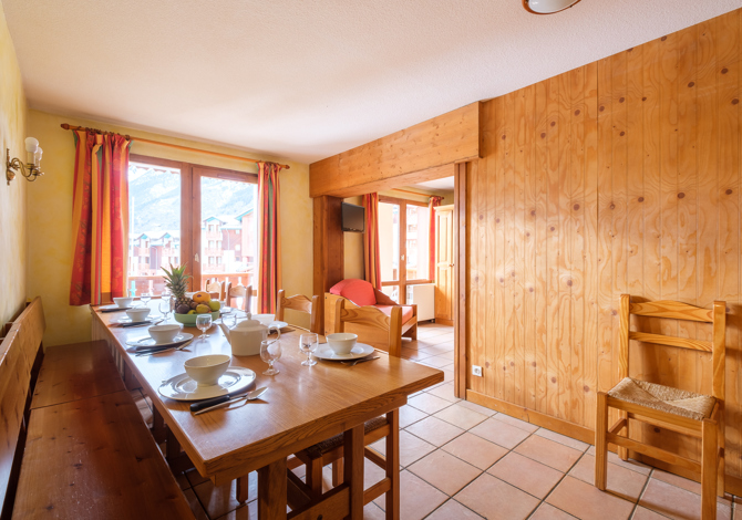 5 kamers 8/10 personen met cabine - Résidence Les Balcons de Val Cenis Le Haut 3* - Val Cenis Lanslevillard