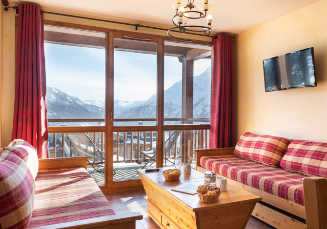 2 Kamer appartement 2/4 personen - Résidence Les Balcons de La Rosière 4* - La Rosière