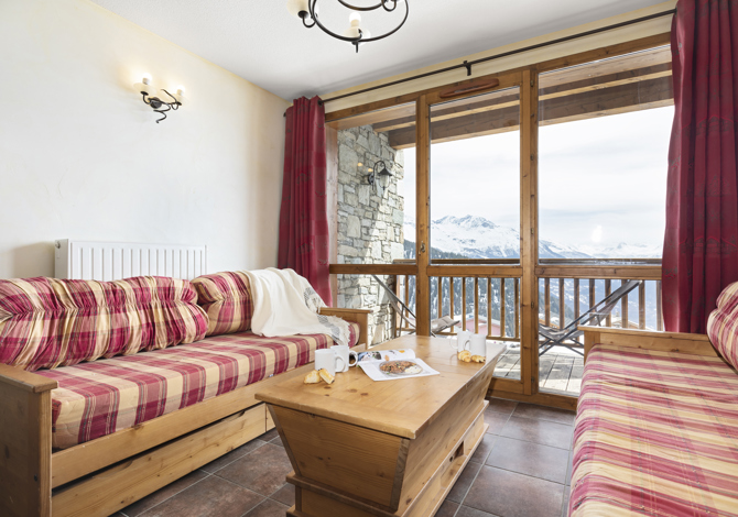 3 Kamer appartement 4/6 Personen - Résidence Les Balcons de La Rosière 4* - La Rosière