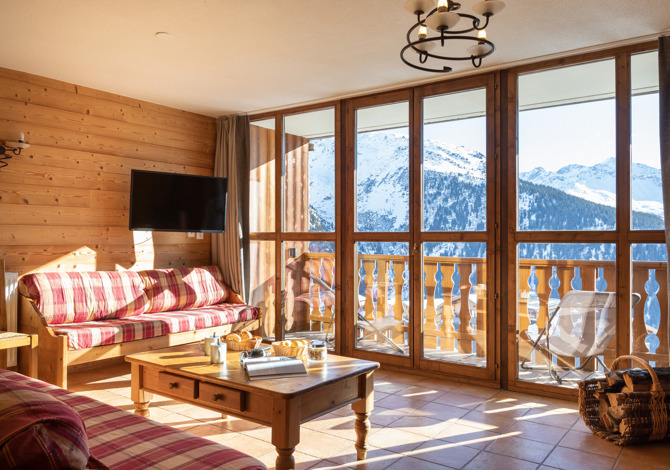 6 Kamer appartement 10/12 Personen - Résidence Les Balcons de La Rosière 4* - La Rosière