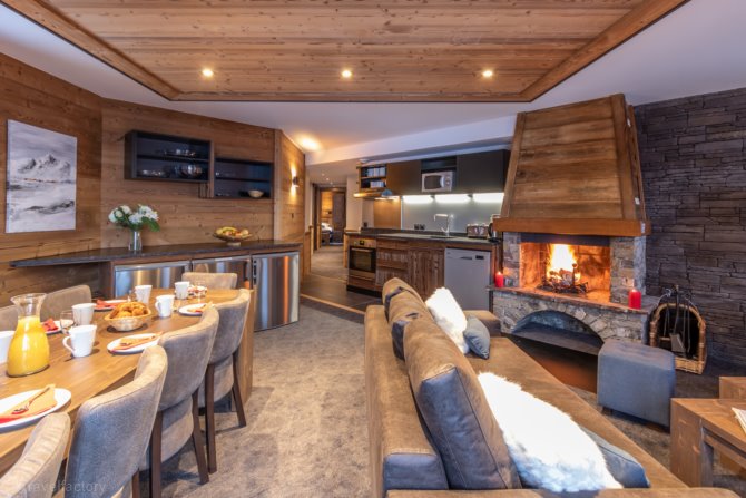 6 Kamer appartement 10 personen - Résidence Chalet Altitude 5* - Val Thorens