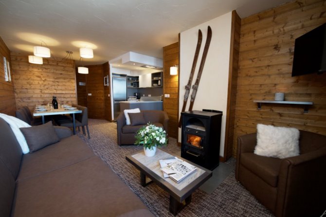 5 Kamer appartement 8 Personen - Résidence Val 2400 4* - Val Thorens