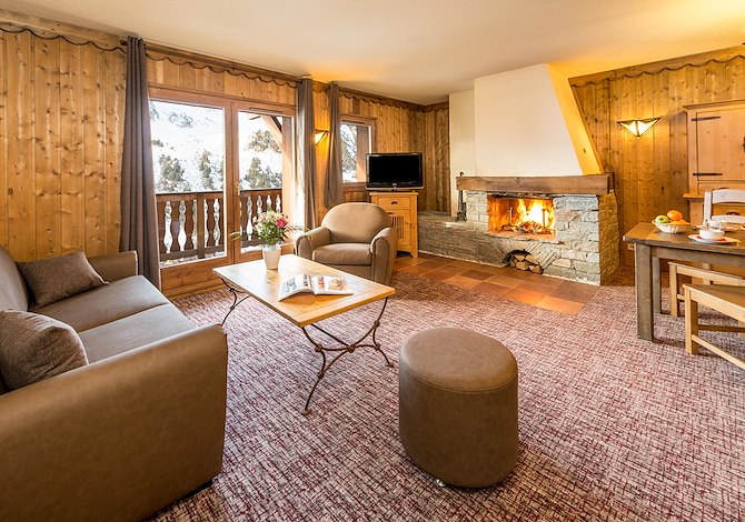 3 kamer appartement 4/6 Personen - Résidence Chalet Altitude 5* - Les Arcs 2000