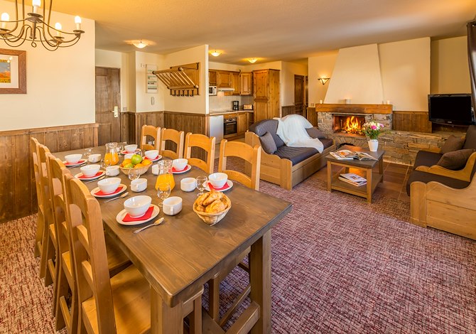 5 Piekes 8/10 Personen - Résidence Chalet Altitude 5* - Les Arcs 2000