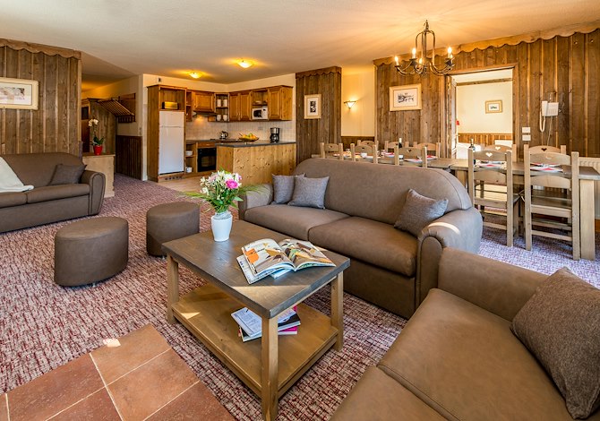6 Kamers 10/12 Personen - Résidence Chalet Altitude 5* - Les Arcs 2000