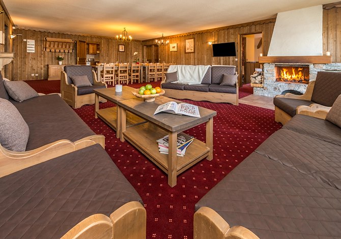8 Kamers 14 Personen - Résidence Chalet Altitude 5* - Les Arcs 2000