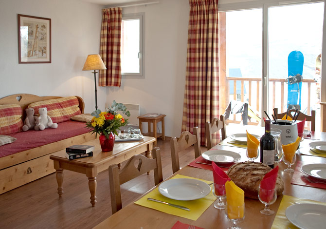 4 Kamer appartement 6/8 personen - Nemea Résidence Le Hameau de Balestas - Peyragudes