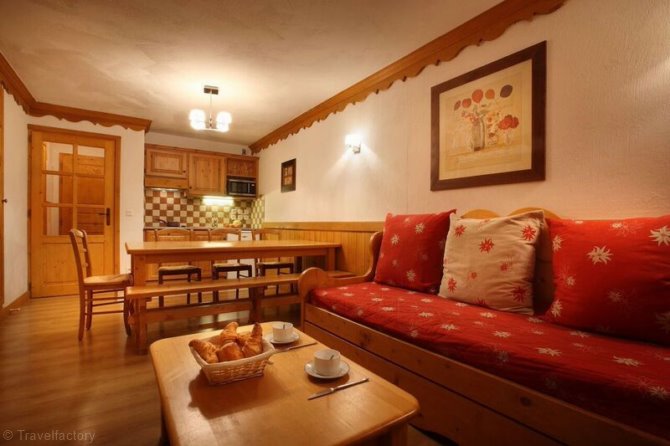 4 Kamers 6 Personen - Résidence Chalet des Neiges 4* - Oz en Oisans