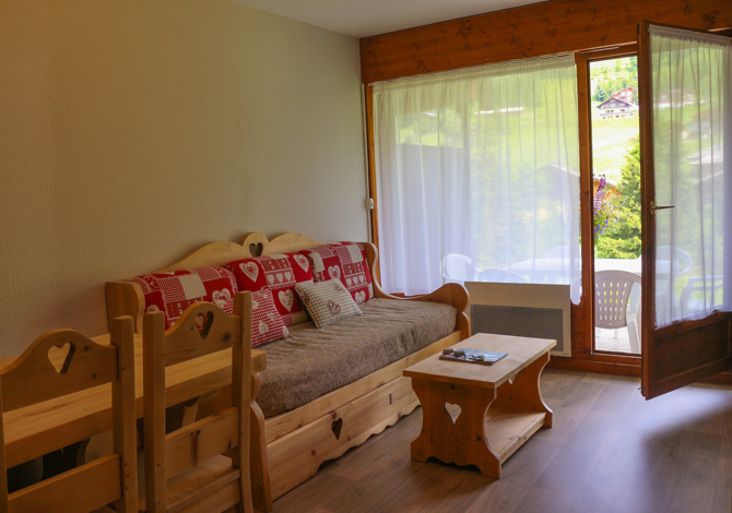 2 Kamer appartement 5/6 Personen met cabine - Résidence Azureva Les Aravis - La Clusaz