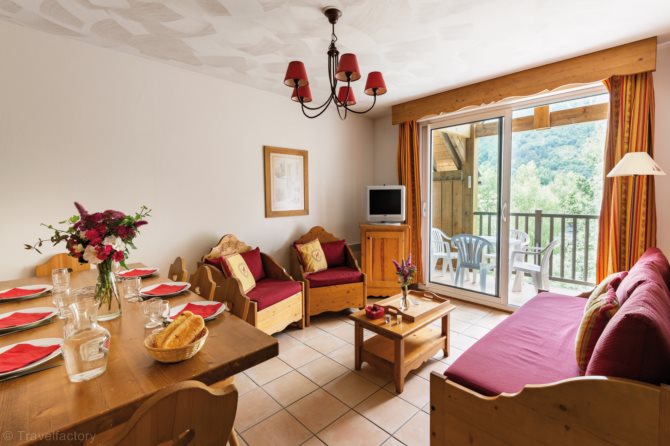 4 Kamer appartement ou 3 Kamer appartement met cabine 6/8 personen - Résidence Lagrange Vacances L'Ardoisière 4* - Saint Lary Soulan