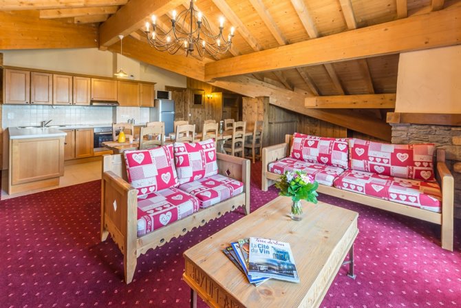 5 Kamer appartement 8/10 Personen - Résidence Le Refuge 4* - La Rosière