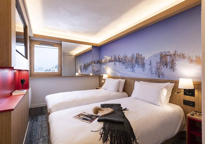 Kamer appartement voor 2 Personen op basis van volpension - Hotel Club MMV Plagne 2000 4* - Plagne - Aime 2000
