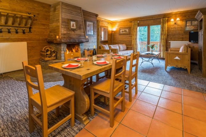 4 kamer appartement 6/8 personen Chalet Ours - travelski home premium - Résidence Chalets Altitude & Ours 5* - Les Arcs 2000