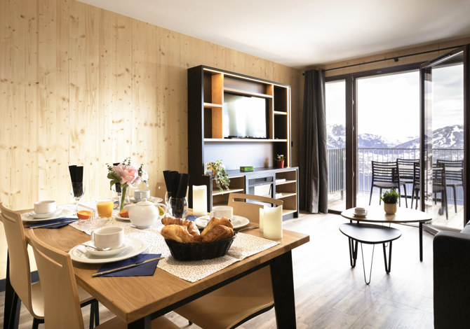 3 kamers 6 personen Comfort - Résidence Club MMV - L'Etoile des Sybelles 4* - Le Corbier