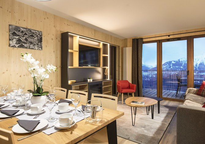 5 Kamer appartement 10 Personen Premium - Résidence Club MMV - L'Etoile des Sybelles 4* - Le Corbier