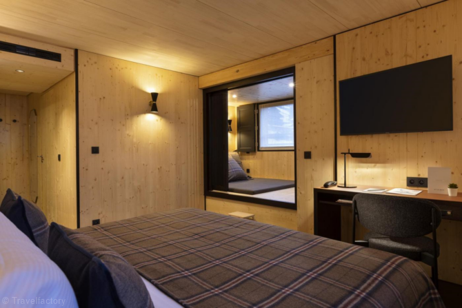 Slaapkamer 3 personen Deluxe ontbijt FLEX14 - Alban Hôtel & Spa 4* - La Clusaz