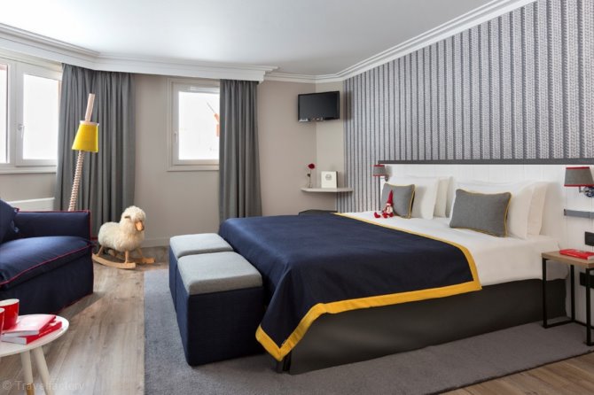 Kamer 4 personen Familiale (2ad&2enf) FLEX14 - Araucaria Hotel & Spa 4* - Plagne Centre