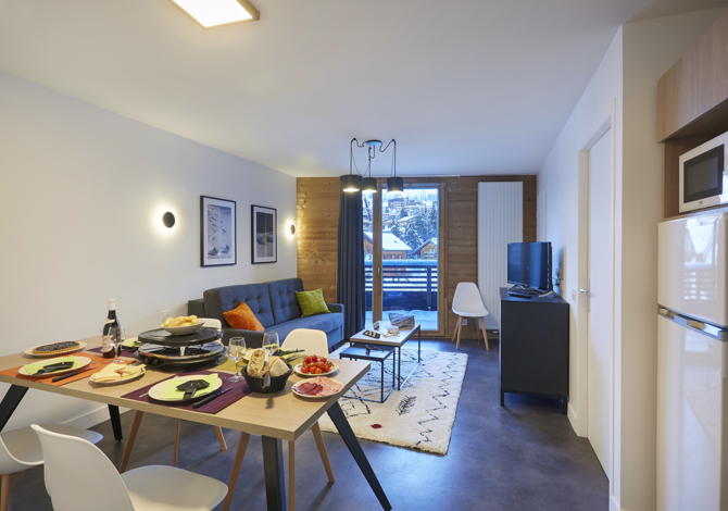 2 Kamer appartement 4 Personen - Résidence Nemea Le Hameau 4* - Les Deux Alpes Centre