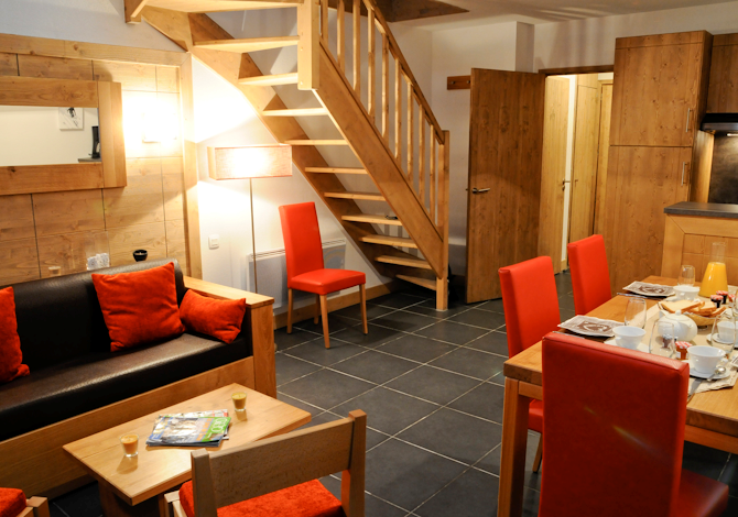 2 Stukken 6 personen Duplex Alkoof. - Résidence Lagrange Vacances Le Roc Belle Face 4* - Les Arcs 1600